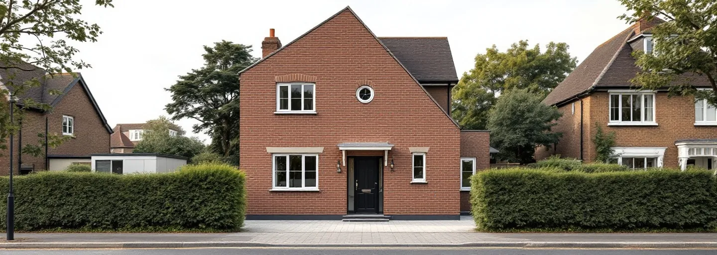 Hip-to-gable loft conversion on a 1930s semi-detached house in London
