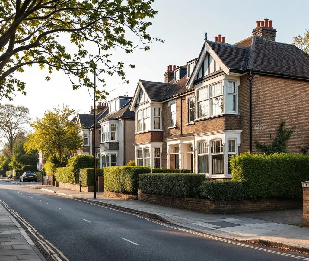 1930s semi-detached houses with a hip-to-gable loft conversion in Wimbledon